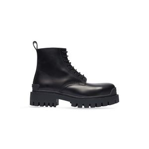 Balenciaga Black Chunky Combat Boots